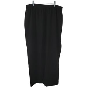 Black Skirt with Side Split From Asos